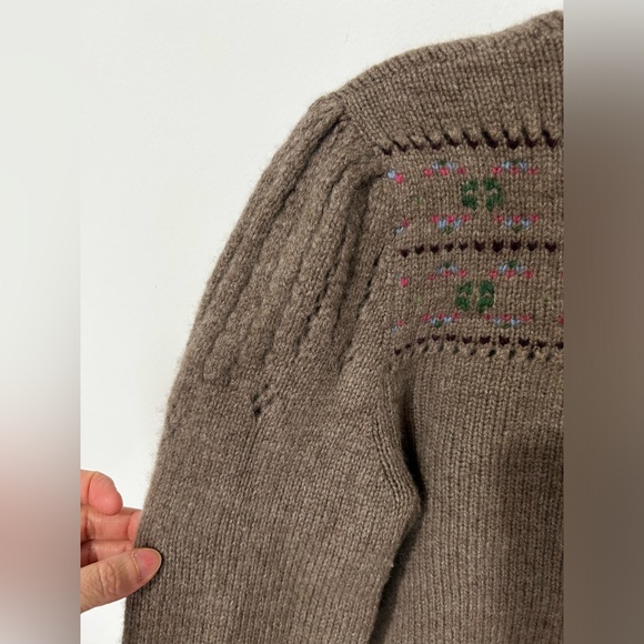 Ralph Lauren wool and cashmere handmade cardigan sweater - Picture 4 of 7